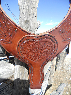 Victorian Heart Breast Collar