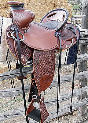 Sonora Friesian Saddle