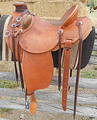 Custom Wade Draft Saddle