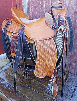 Custom Wade Horse Saddle