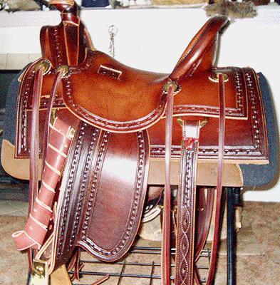 old time horse saddle