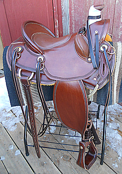 Old Time Slick Fork Mule Saddle